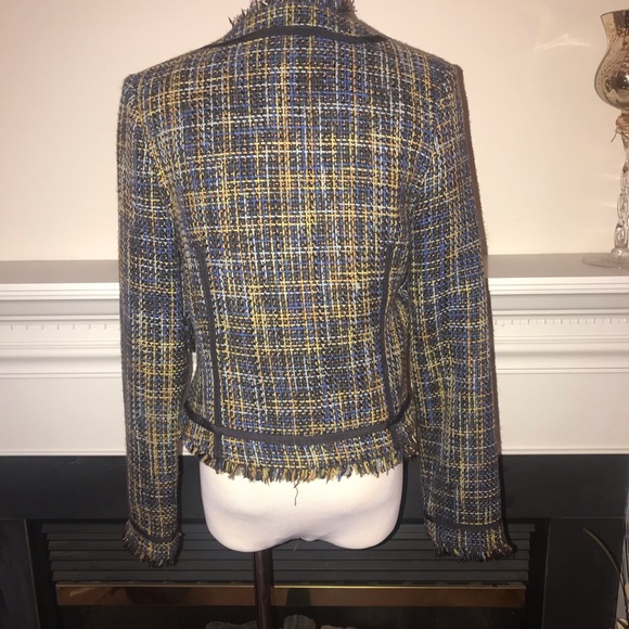 True Meaning Jackets & Coats True Meaning Collarless Patterned
